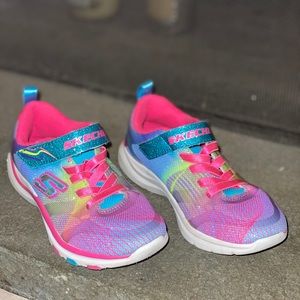 Skechers sparkly girls sneakers 13